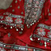 Botique red kaftan shirt Emblishment  - view 1