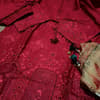 Luxury lawn summer Mehroon 3pc fresh  - view 2