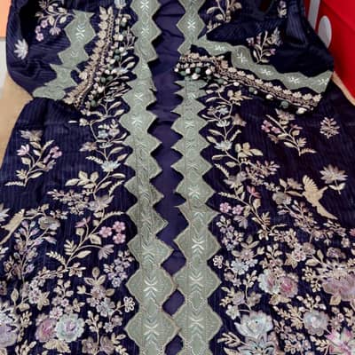 Purple Ethnc 2pc  gown 6950