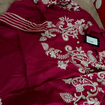 Aline shirt pink embroidered 4950
