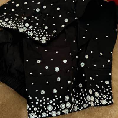 lawn black Farshi shalwar 