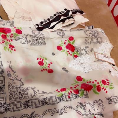 2pc white black. 4950