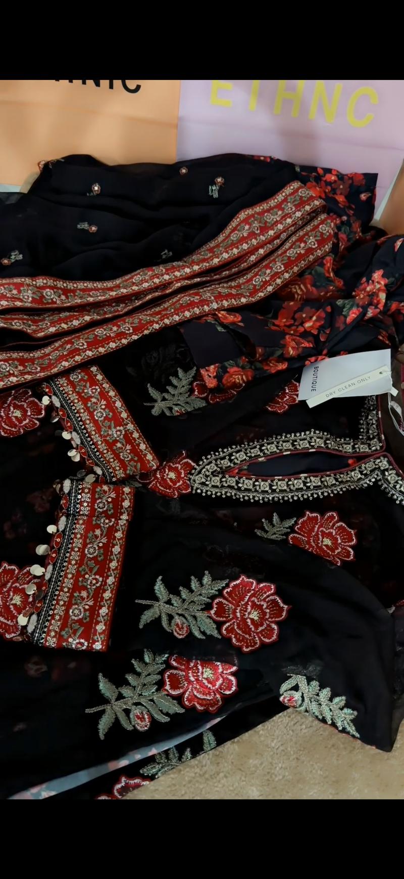 4pc botique chiffon 