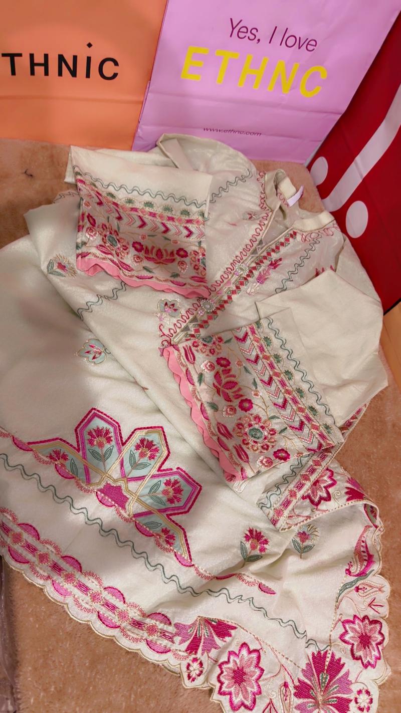 Ethnc b fresh shirt  light pink 