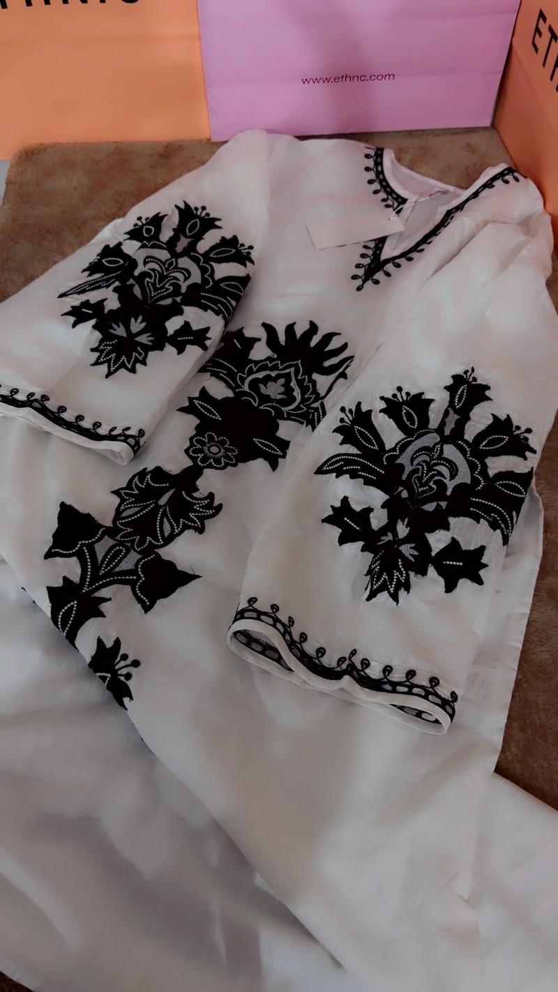 Sumer white frock