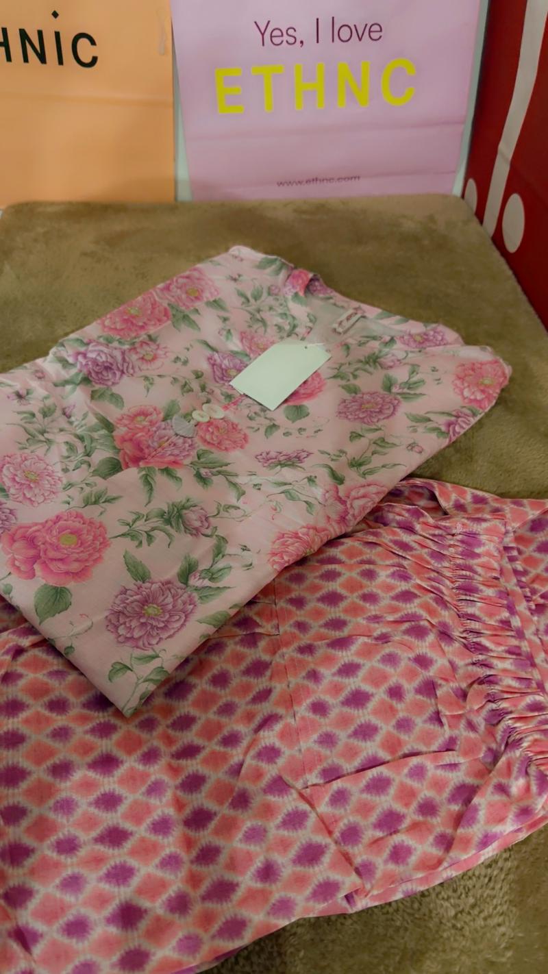 Multi print L floral 3950