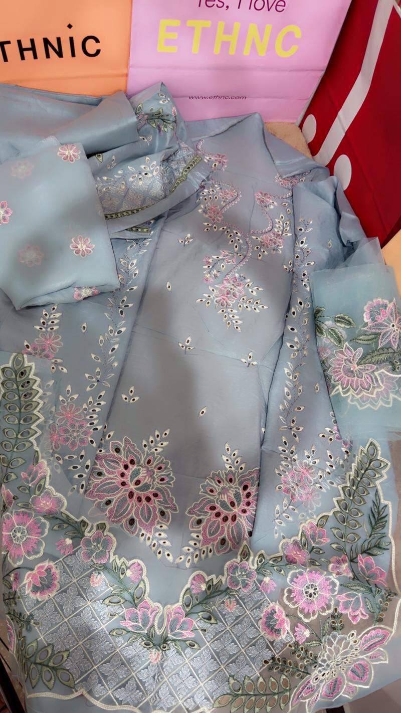 Luxury lawn sky blue summer 