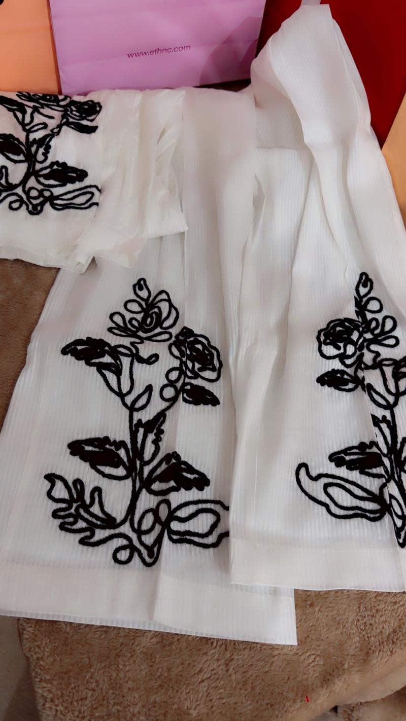 Ethnic embroidery trouser pant 