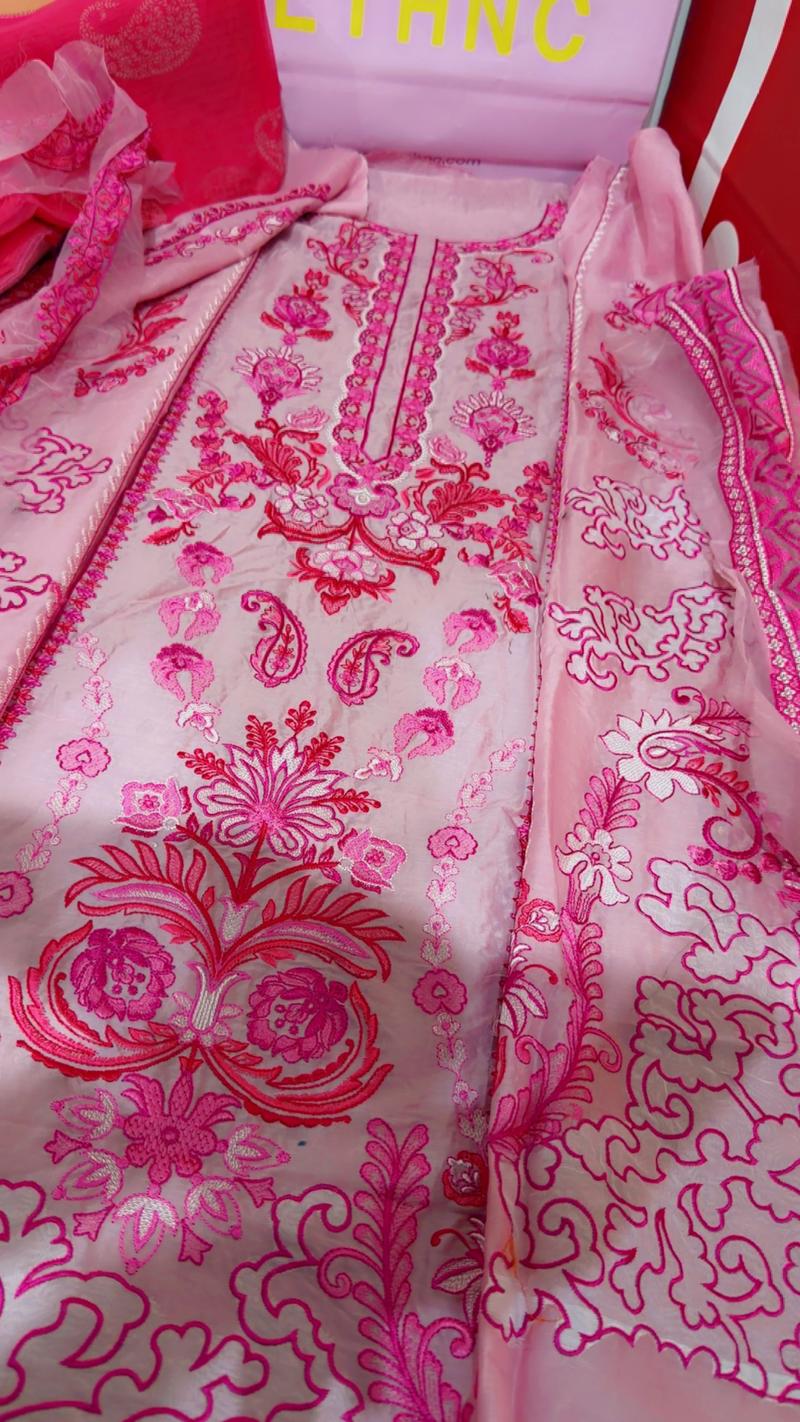 Ethnc unstitch rozana new arrival 4950 3pc