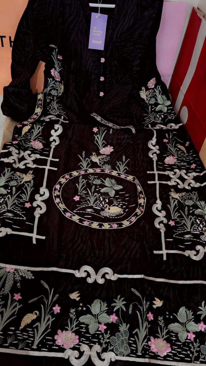 Ethnc new arrival black kaftan