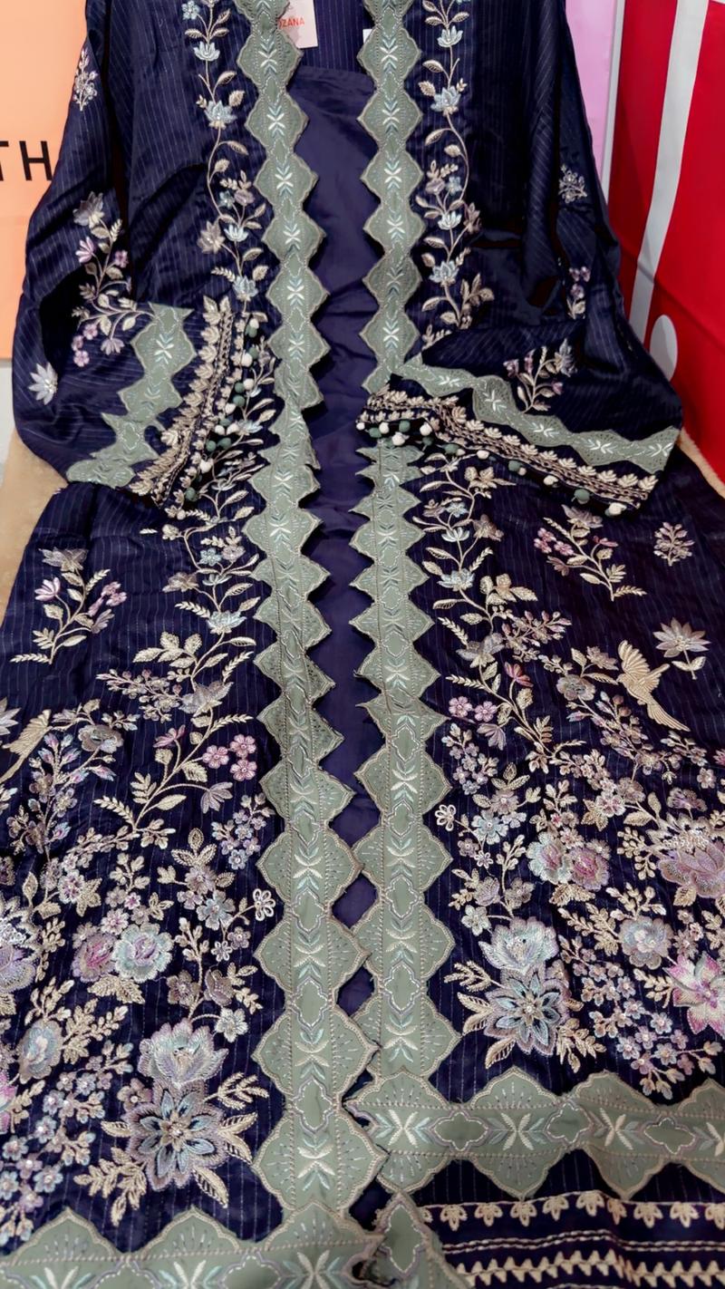 Purple Ethnc 2pc  gown 6950