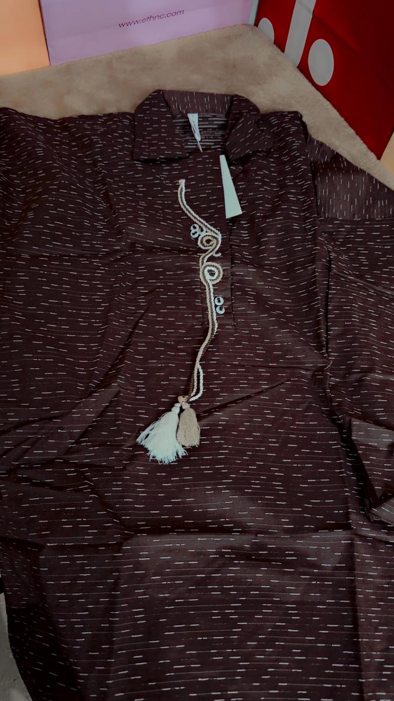Ethnc Fresh brown shirt