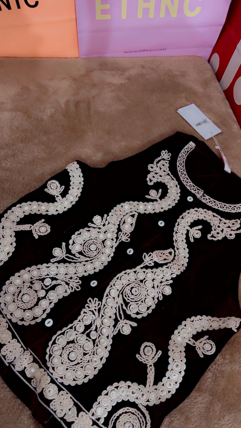 Ethnc black jacket 3450