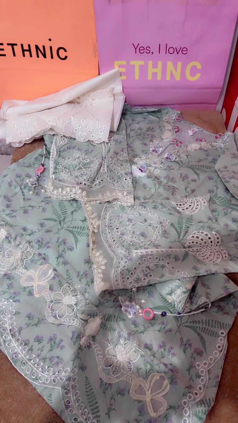 Ethnc 2pc green tessels 8650