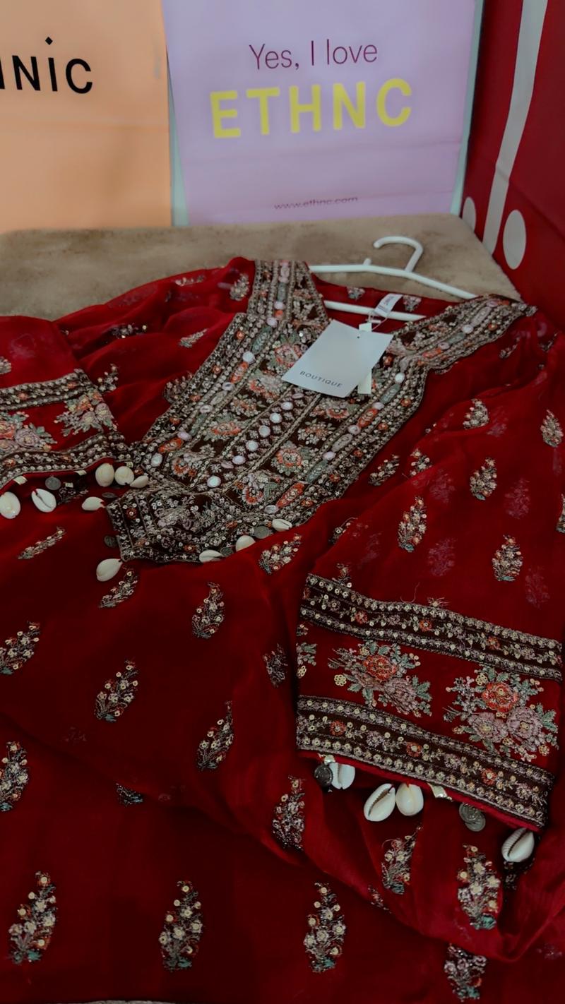 Chiffon red large 15500