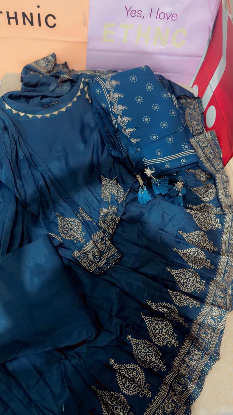 Blue maxi medium 3pc