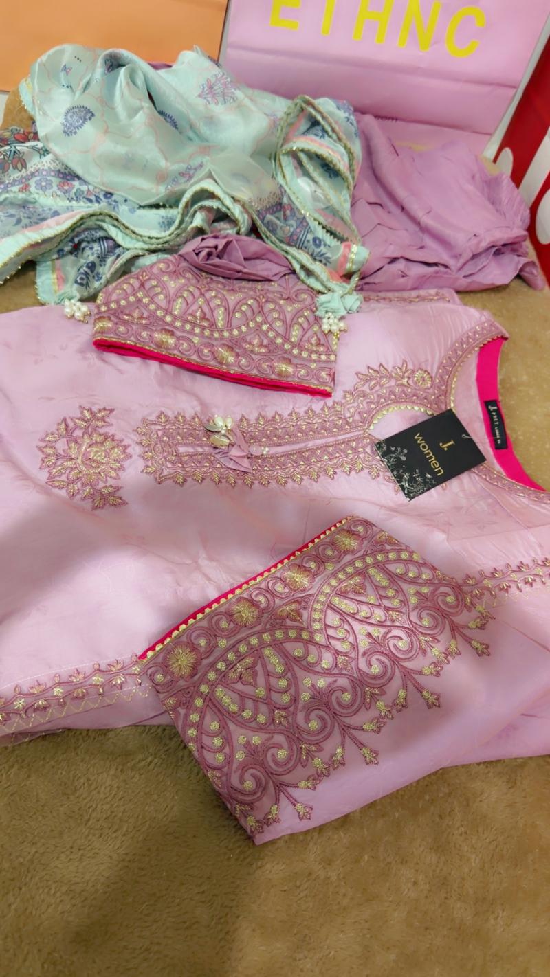 Lilac purple embroidery new arrival 7450