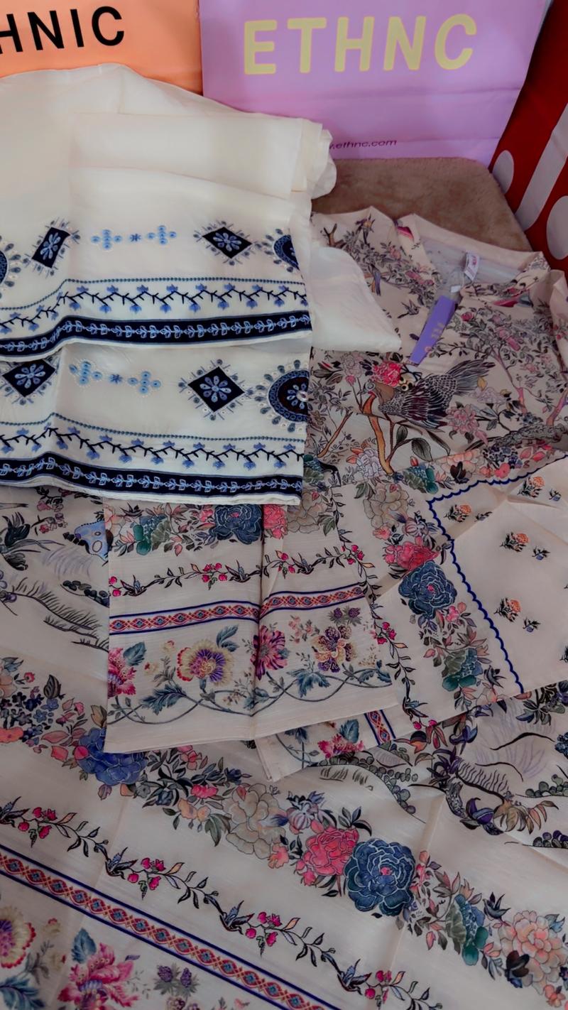 Ethnc new arrival 5700 farshi shalwar 2pc