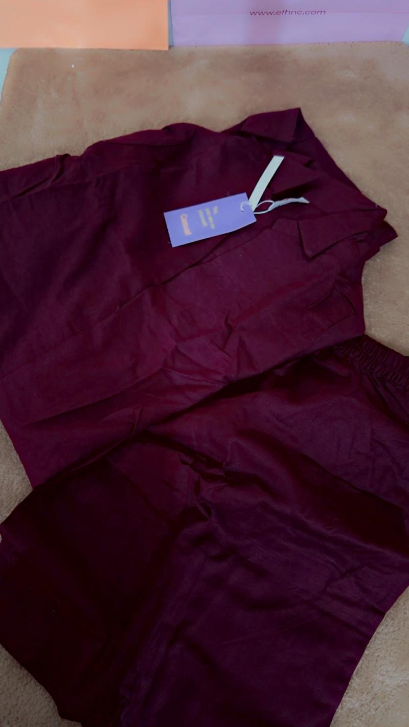 Marjanda Mehroon 2pc summer Ethnc 