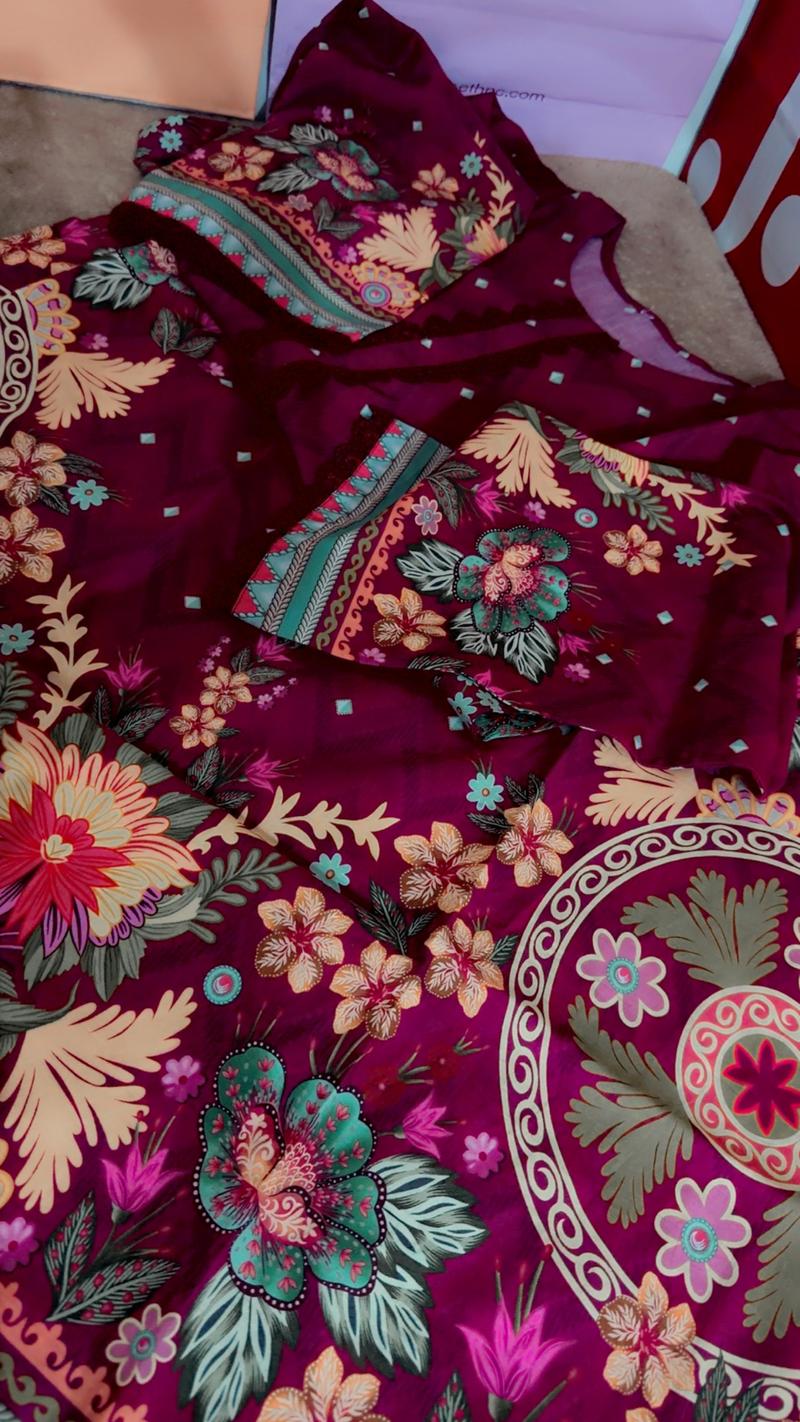 Aline Marjanda pink frock shirt small to medium