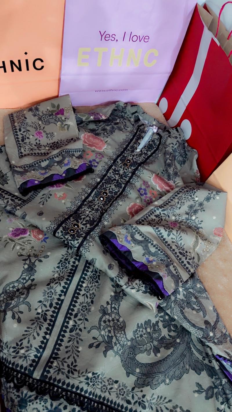 Gray kaftan 