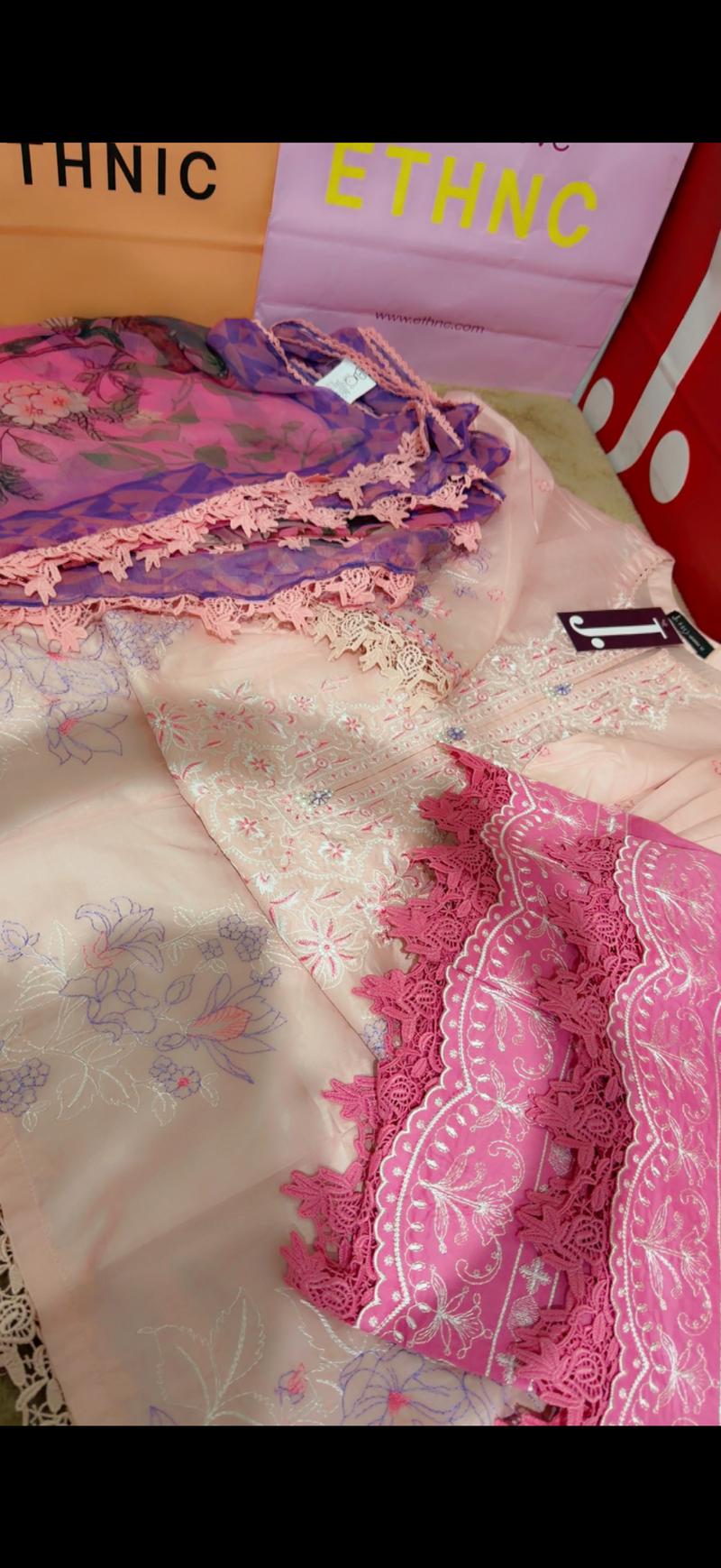 Luxury lane 3pc fresh pink 