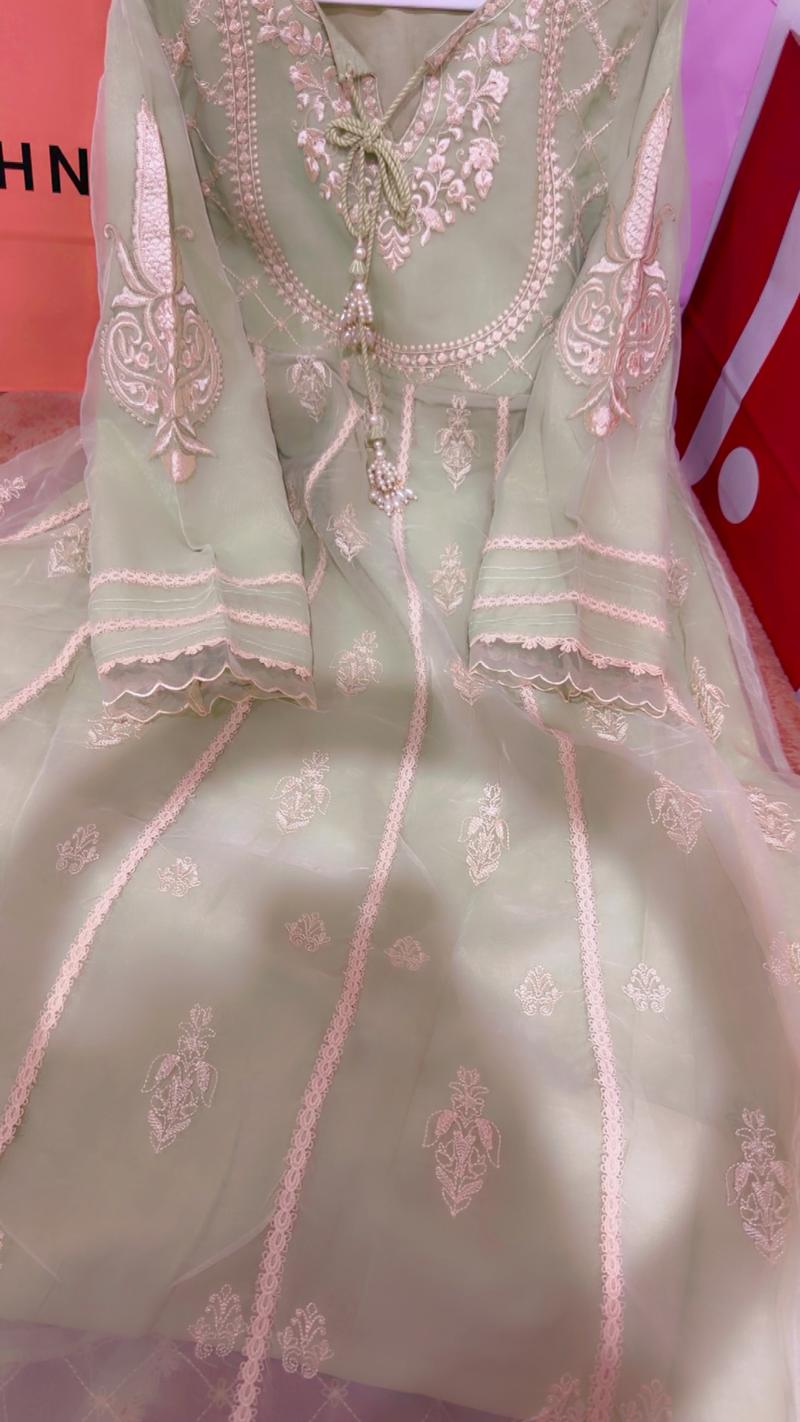 Small formal green maxi 7950