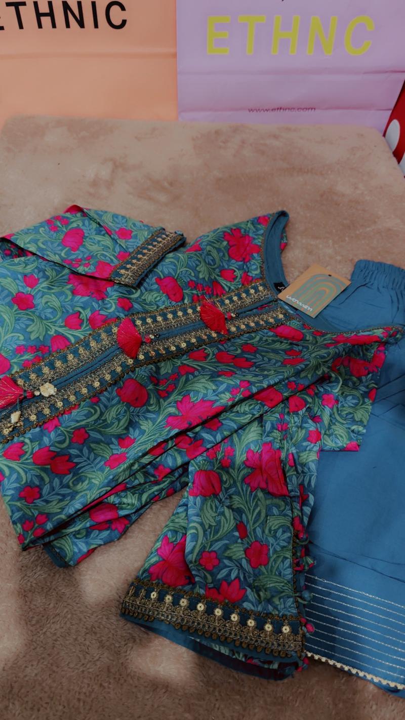 Multi blue formal 2pc