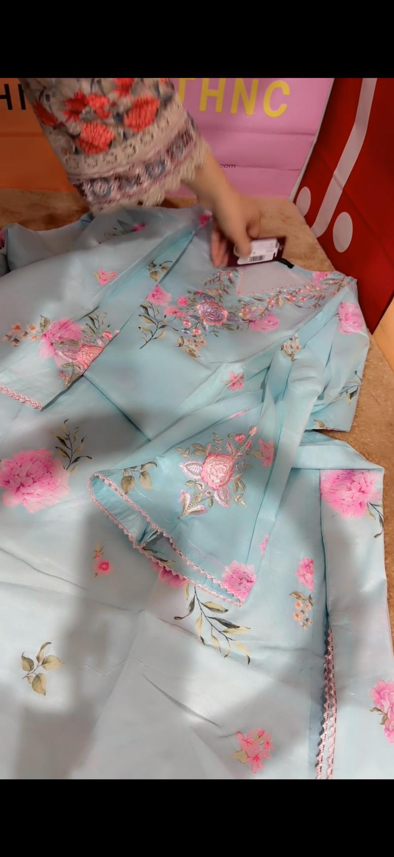Summer sky frock