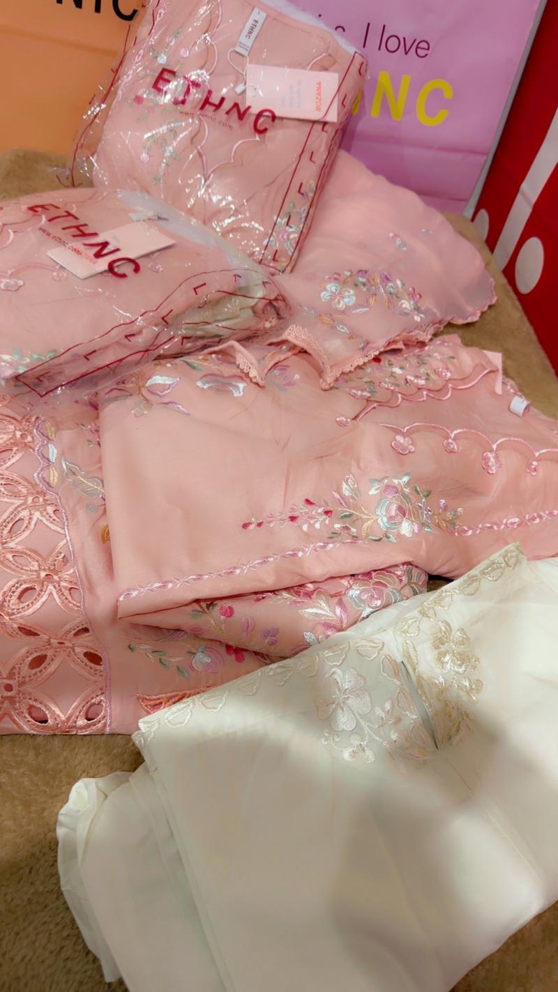 Ethnc pink 3pc 11500