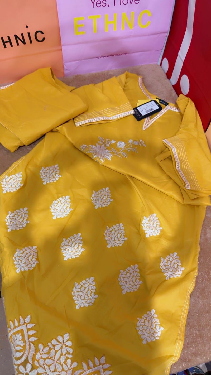 Summer yellow lawn 2pc 