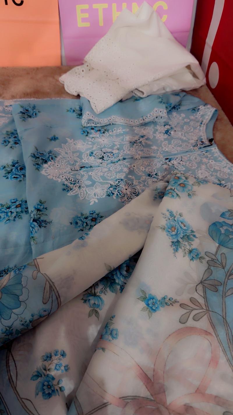 Sky blue 8450 batik