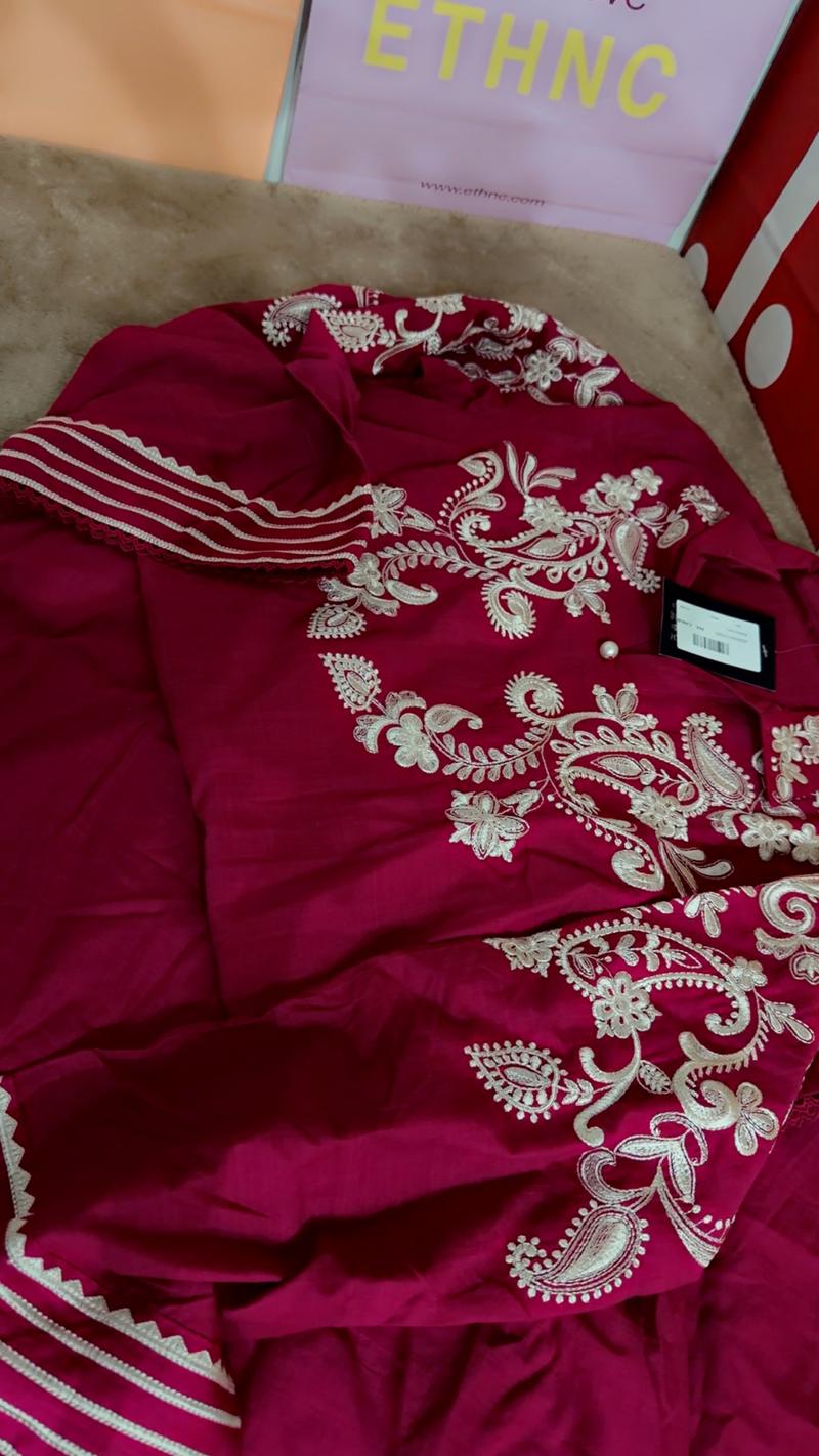 Aline shirt pink embroidered 4950