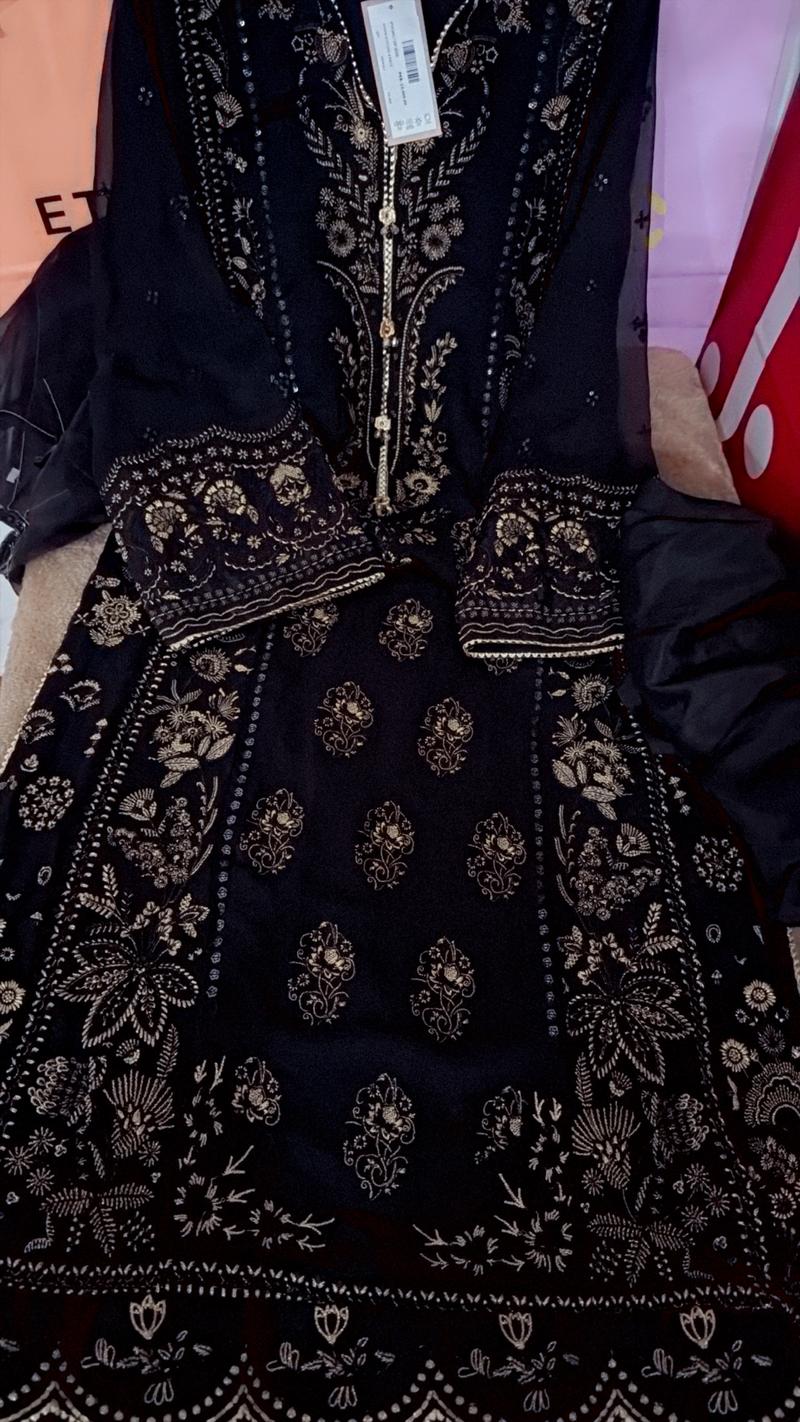 12500 black chiffon packing