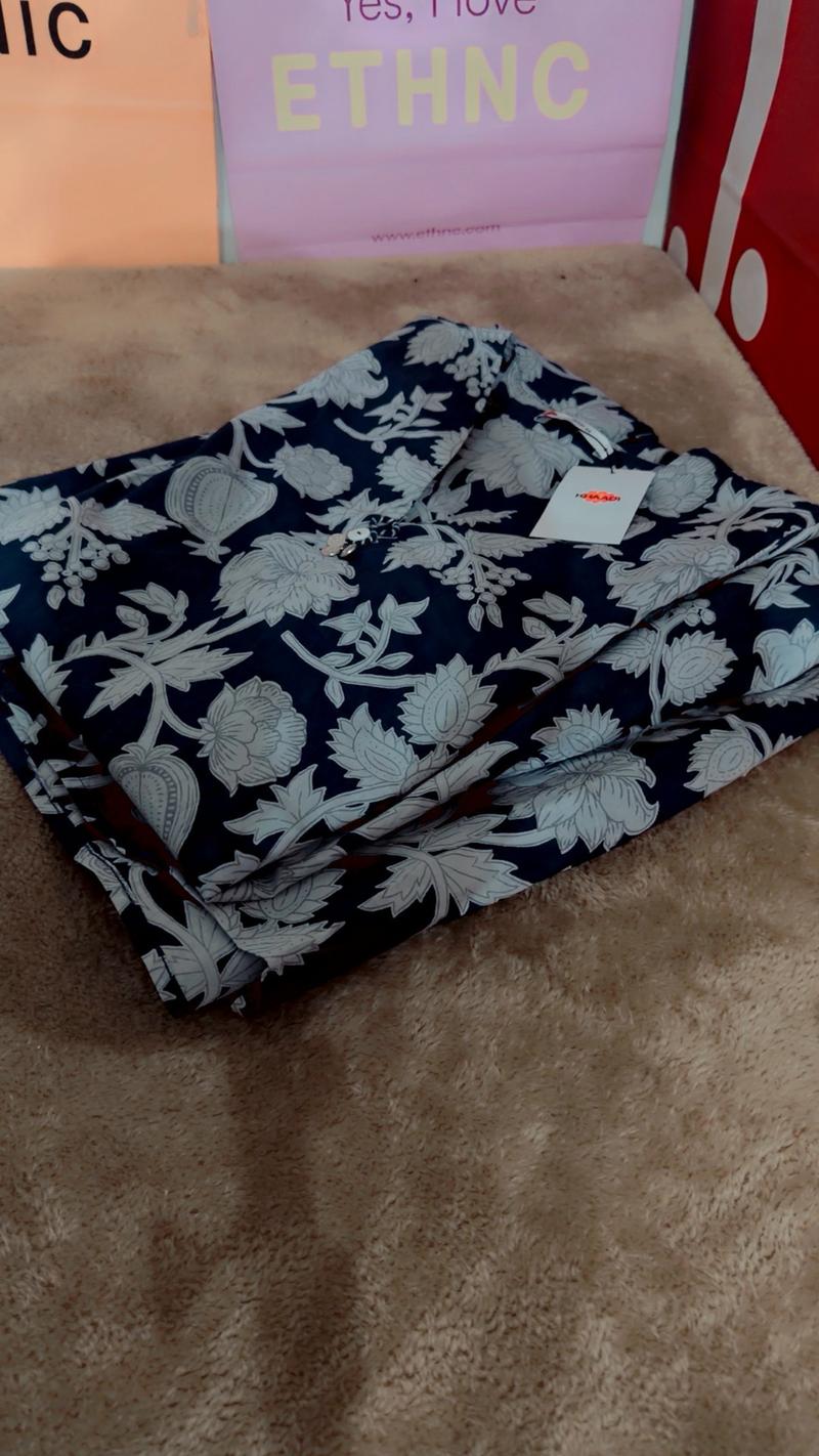 Blue long shirt 3250