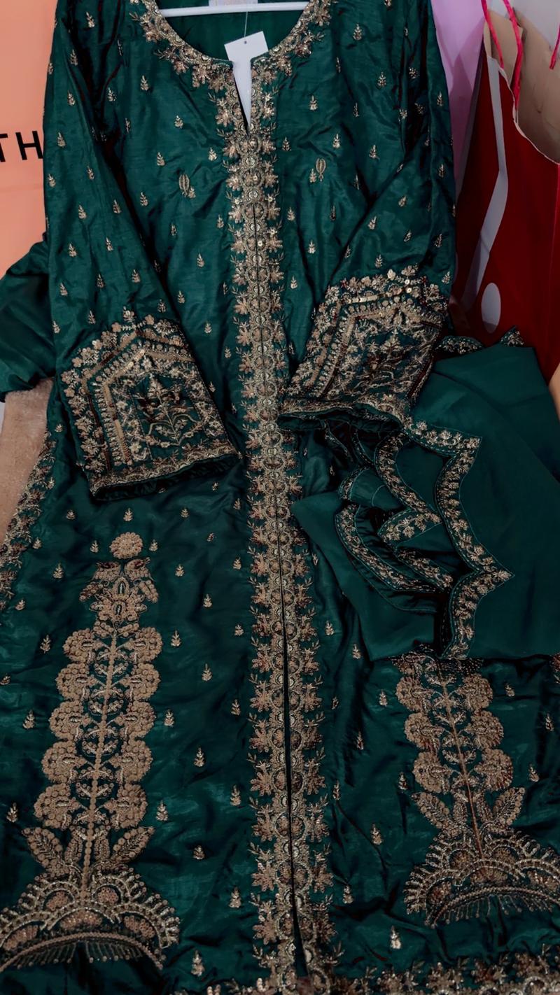 Luxury green 3pc 