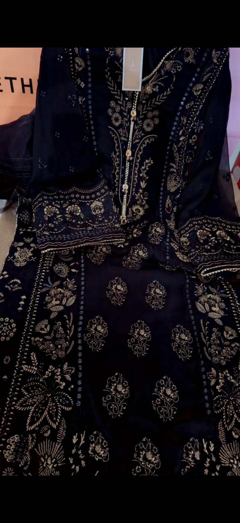 Black with packing dress 11000