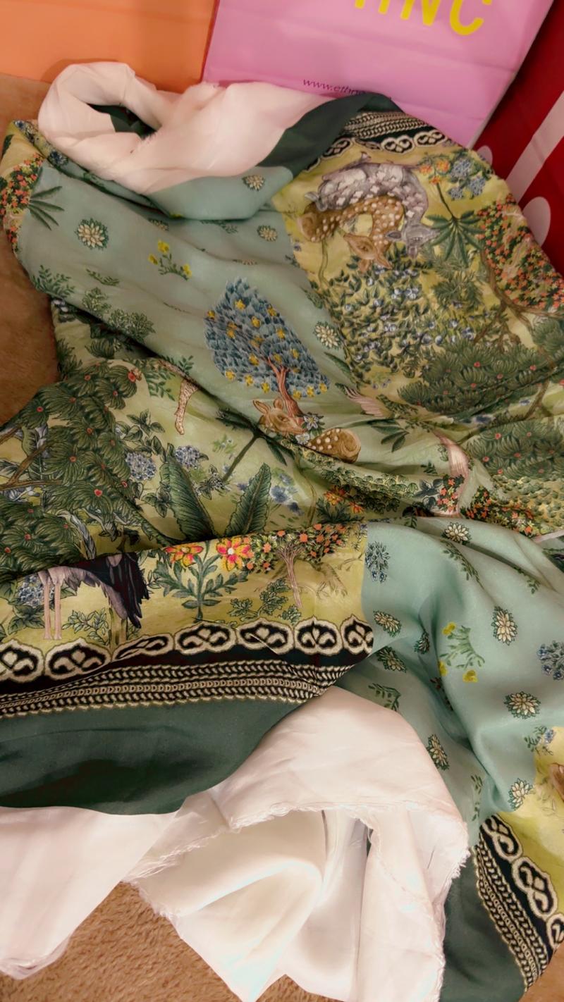 Formal ethnic fabric 