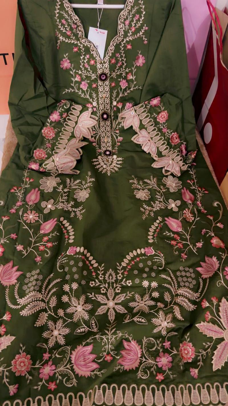 Green long shirt Heaney 8900