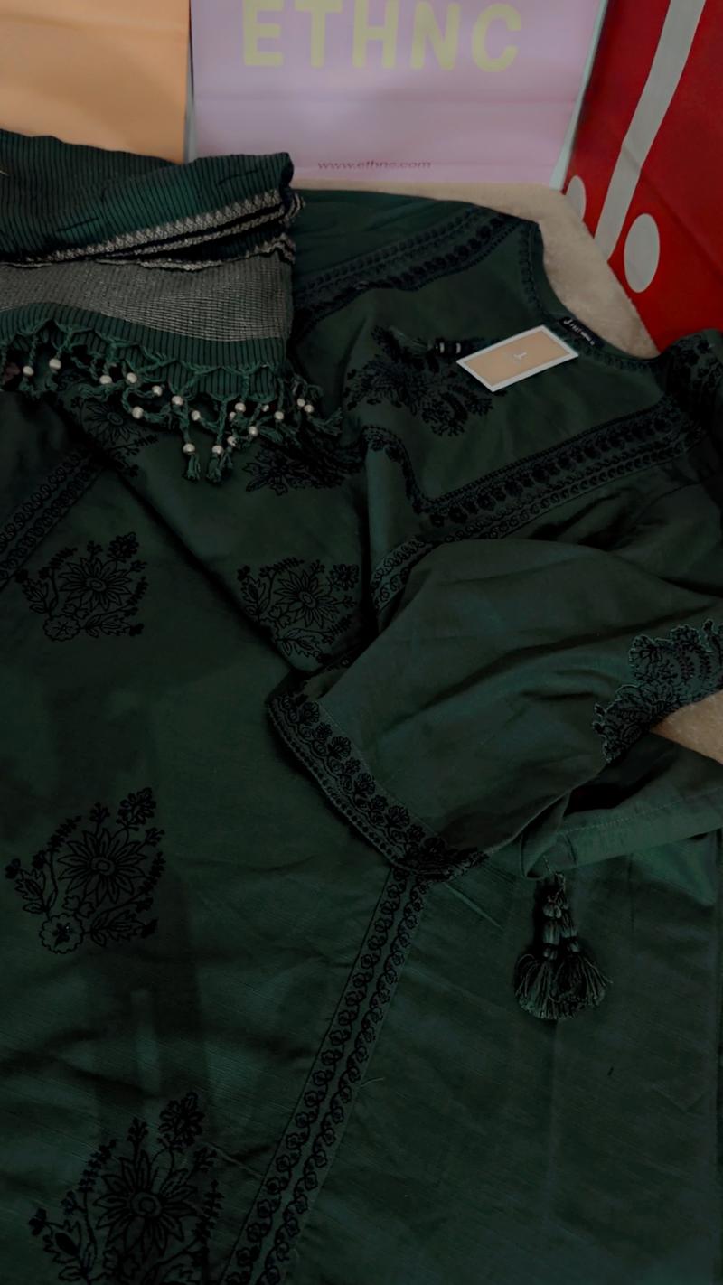 4350 bottle green shirt dupta