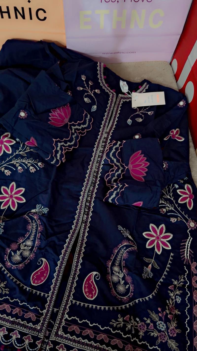 Ethnic new arrival navy blue 825