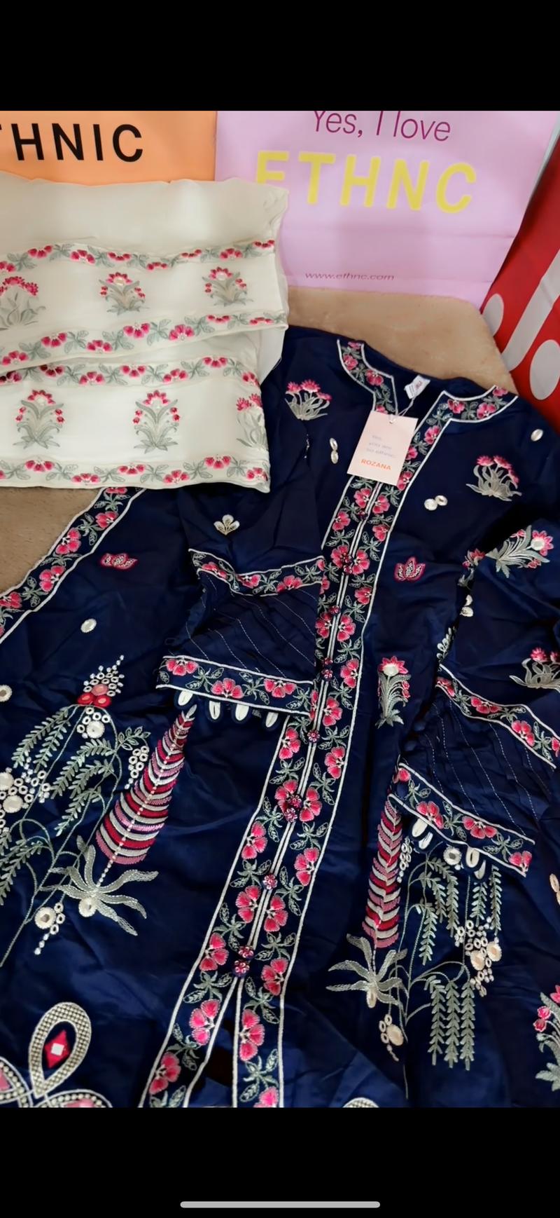 Navy blue 8500 Ethnc