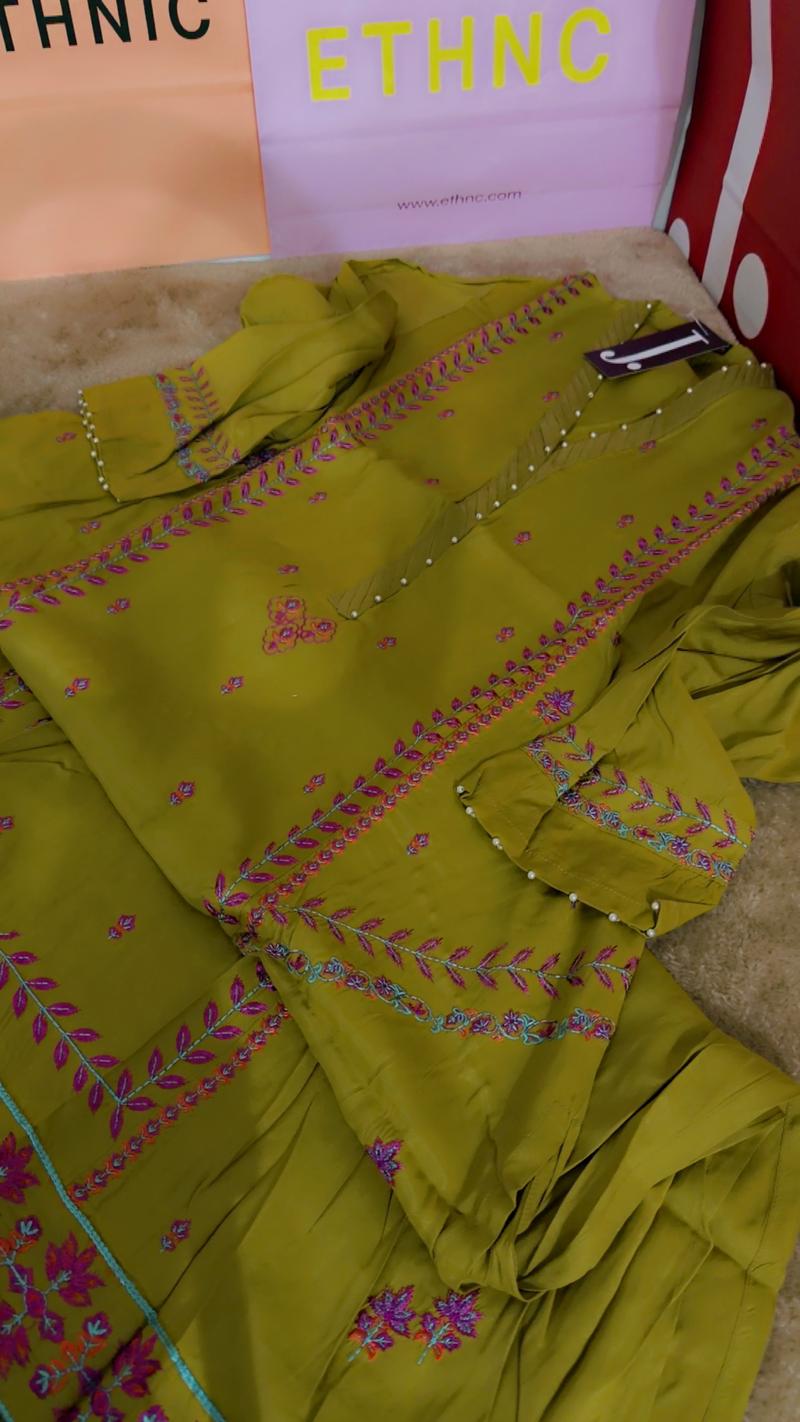 Green frock 
