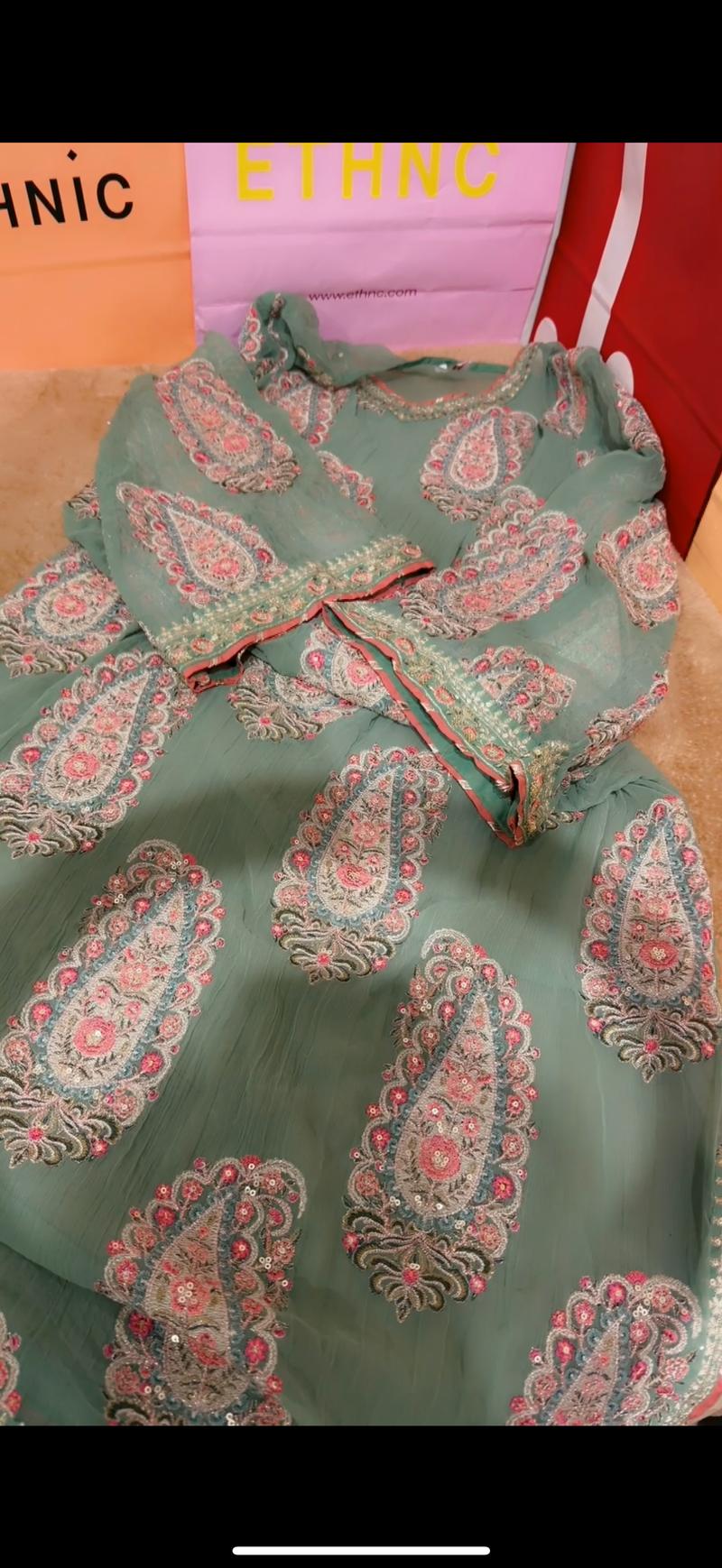 Chiffon kaftan ethnic  