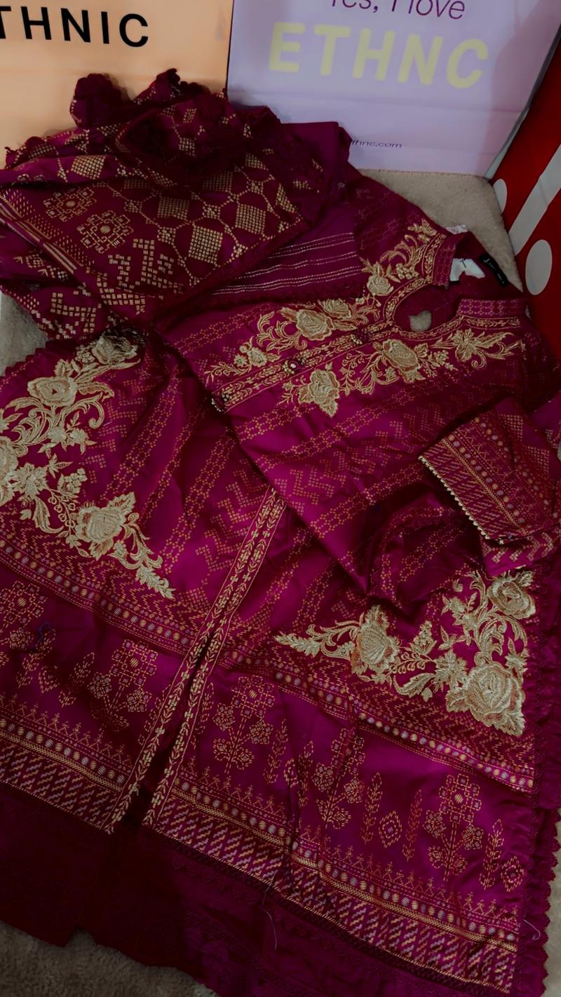 Summer packing lawn luxury dress 9500