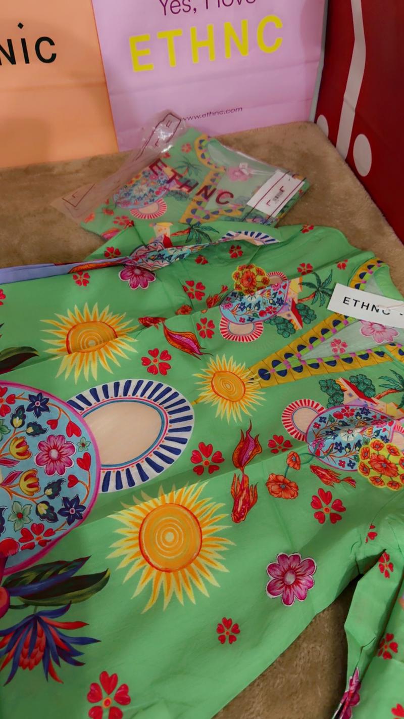 Summer lawn shirt Ethnc 