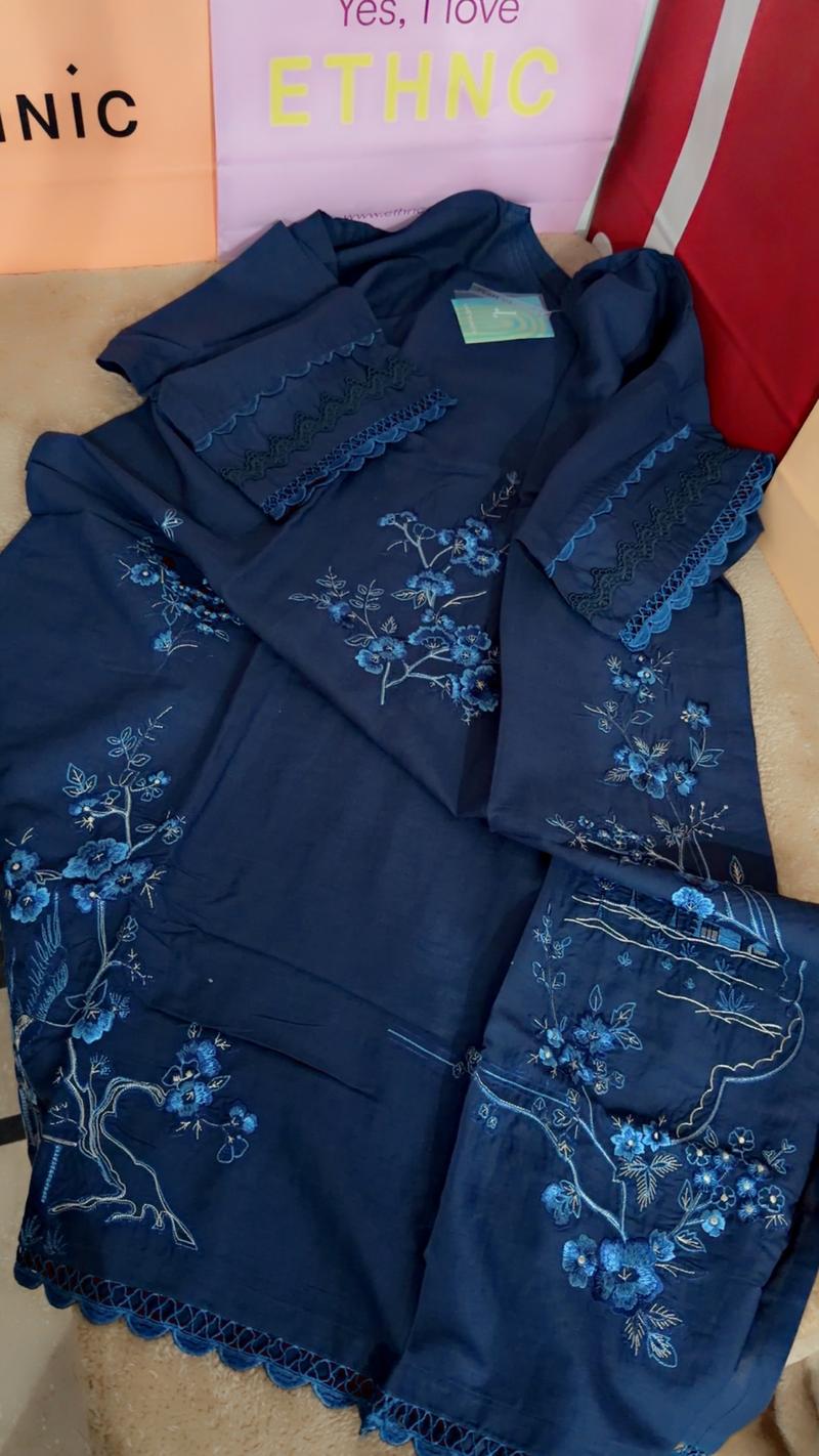 Navy blue shirt long 
