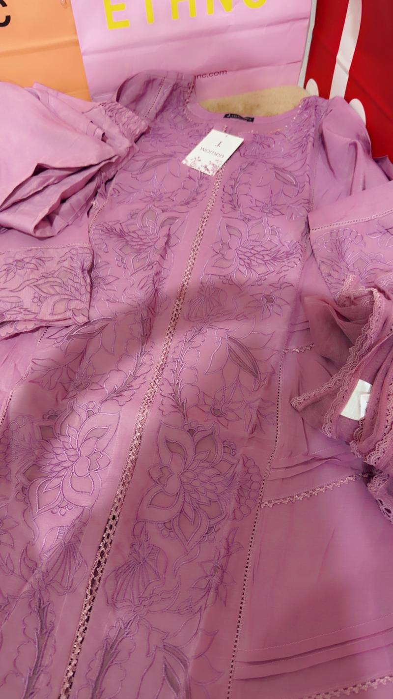 4pc dress fresh lilac purple 6950
