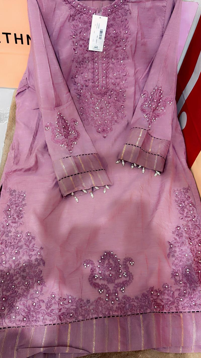 Packing formalShirt 5950 long lilac emblishment