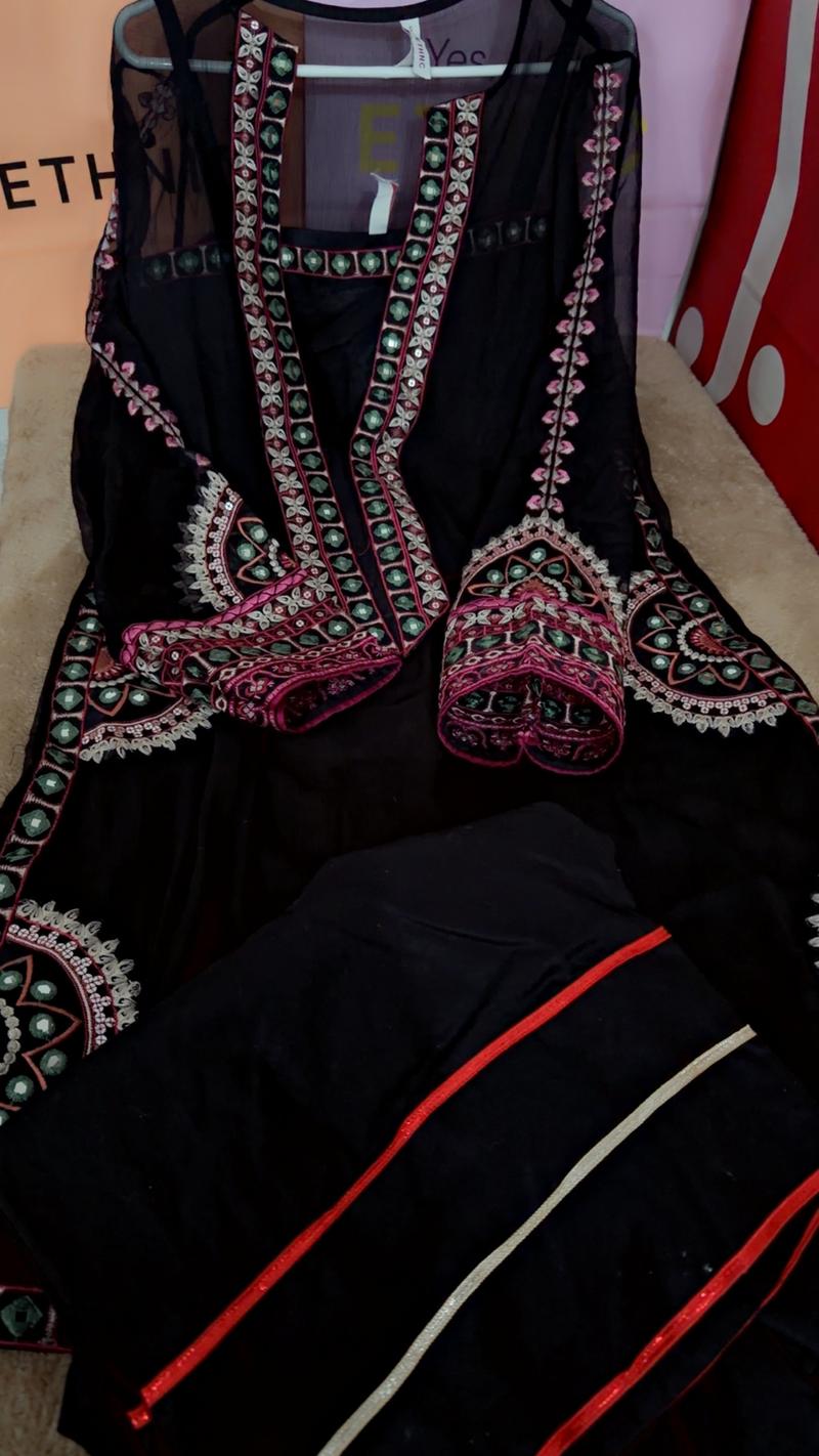 Ethnic b fresh chiffon watch video before order 